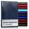 Gallery Leather Desk Monthly Planner 2026, Elegantly Bound Calendar Planner and Notebook with Stylish Gold-Gilded Page Edges, 18 Months - 8 x 5.5 ”